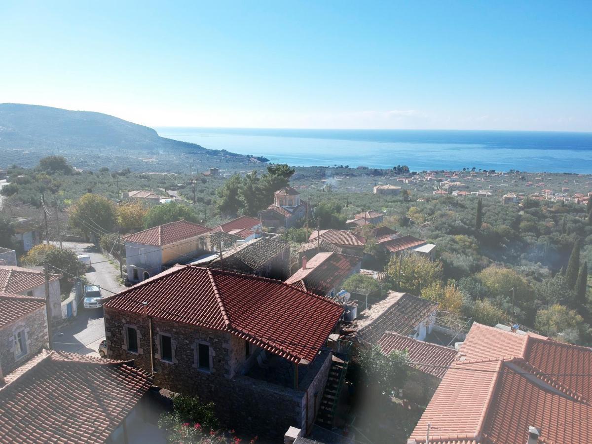 Stavroulas Stone House In Rigklia, Messinia Riglia Ngoại thất bức ảnh