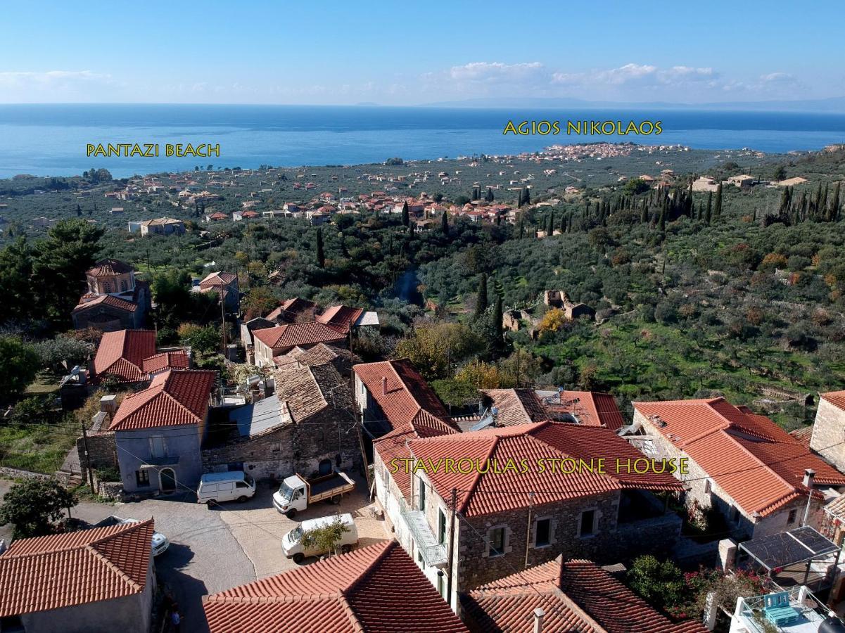 Stavroulas Stone House In Rigklia, Messinia Riglia Ngoại thất bức ảnh
