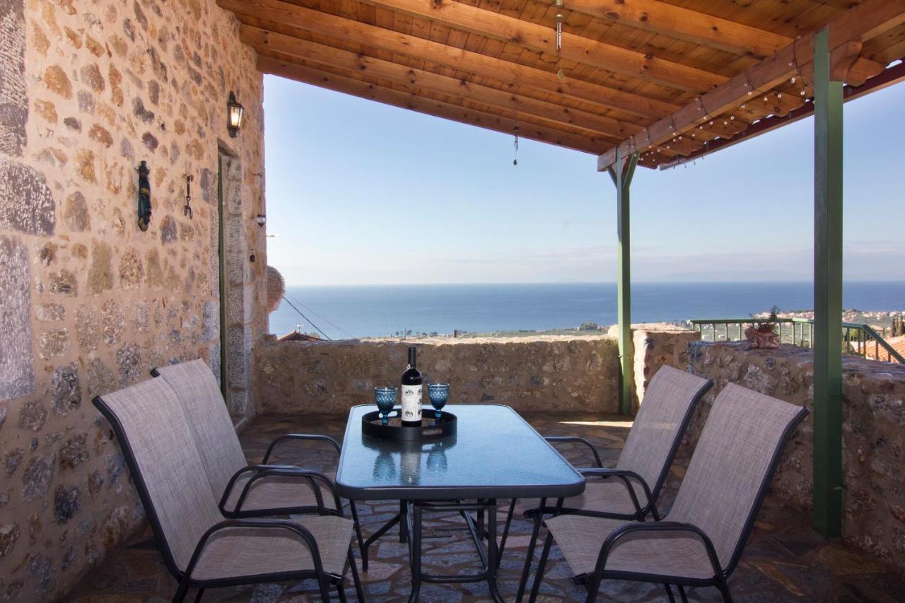 Stavroulas Stone House In Rigklia, Messinia Riglia Ngoại thất bức ảnh