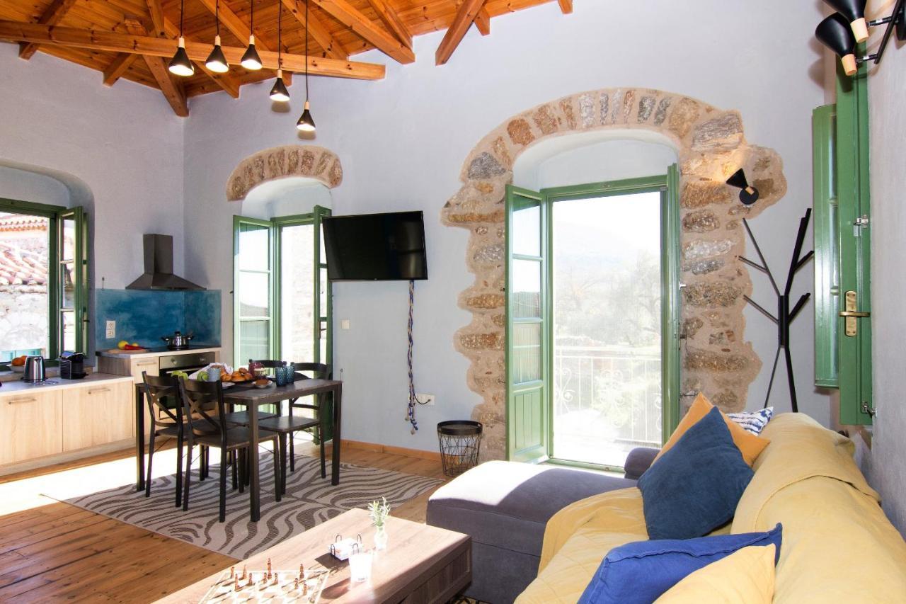 Stavroulas Stone House In Rigklia, Messinia Riglia Ngoại thất bức ảnh