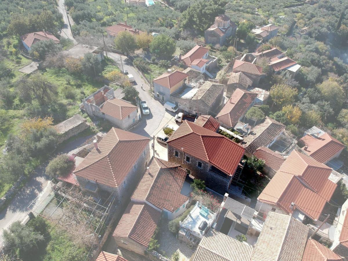 Stavroulas Stone House In Rigklia, Messinia Riglia Ngoại thất bức ảnh