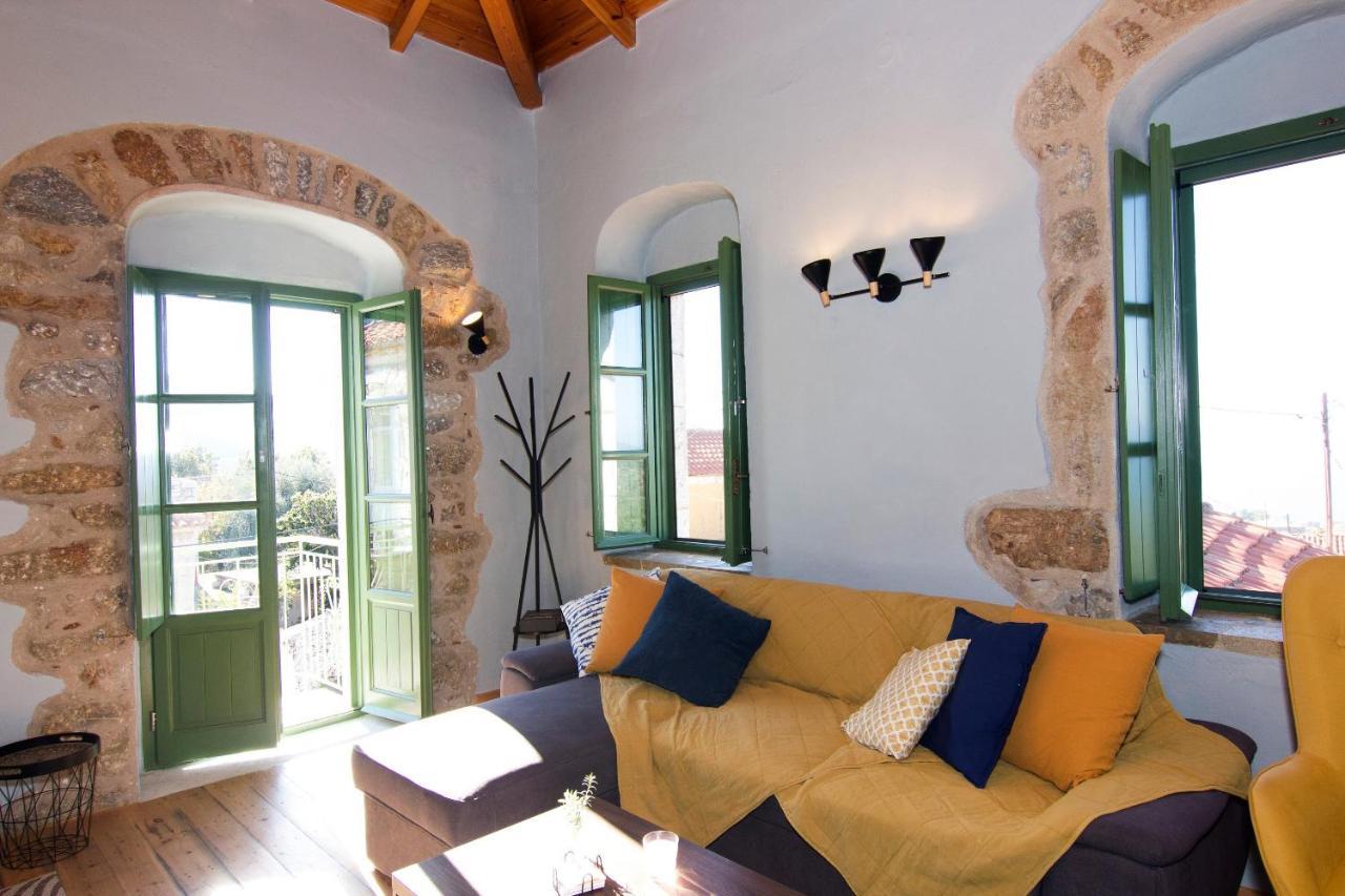 Stavroulas Stone House In Rigklia, Messinia Riglia Ngoại thất bức ảnh